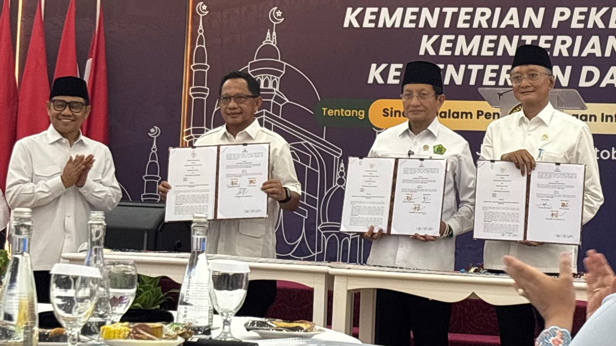 Tiga Menteri Tanda Tangani SKB Penyelenggaraan Infrastruktur Pendidikan, Jamin Keandalan Bangunan Ponpes