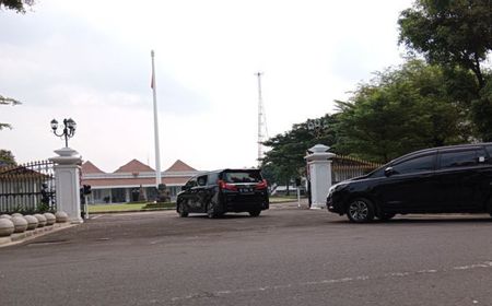 Presiden Jokowi tiba di Gedung Agung Bersiap berlebaran di Yogyakarta