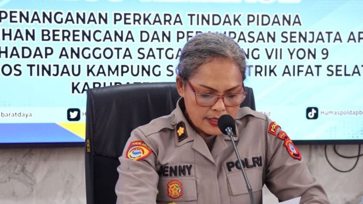Police are looking for 7 DPO perpetrators of the murder of 2 Marines in Maybrat