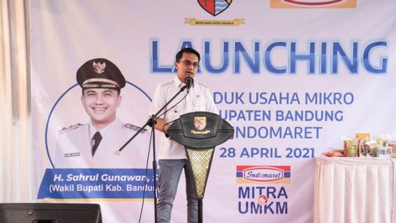 Vice Regent Sahrul Gunawan Wants To Send Merchants From Bandung From Jakarta