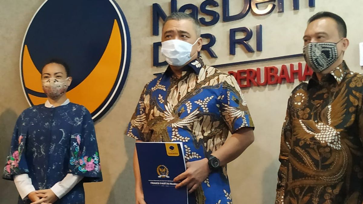 Soutenez Gerindra Cadres Lors De L'élection Régionale Du Sud De Tangerang, NasDem: Une Fois élus, Nous Ne Sommes Pas Laissés Pour Compte