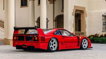 蒙特雷汽车周上售出的最豪华的法拉利F40,预计Laku将超过1.4亿印尼盾