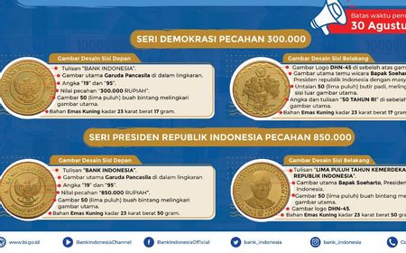 Pengumuman Penting! Bank Indonesia Cabut Uang Rupiah Seri Tahun Berikut Ini