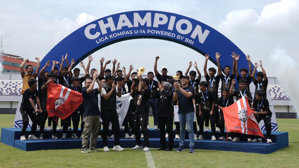 Didukung BRI, Liga Kompas U-14 2024 - 2025 Jadi Ajang Pembinaan Sepak Bola Usia Dini Terbesar di Indonesia