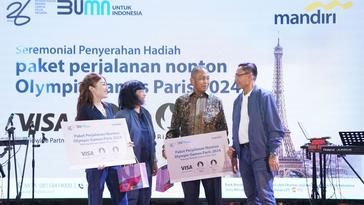 Gandeng Visa, Bank Mandiri Ajak Nasabah Setia Nonton Olimpiade 2024 Langsung di Paris