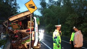 Kecelakaan Bus Pariwisata di Bantul Yogyakarta Tewaskan 13 Penumpang, 47 Lainnya Luka-Luka