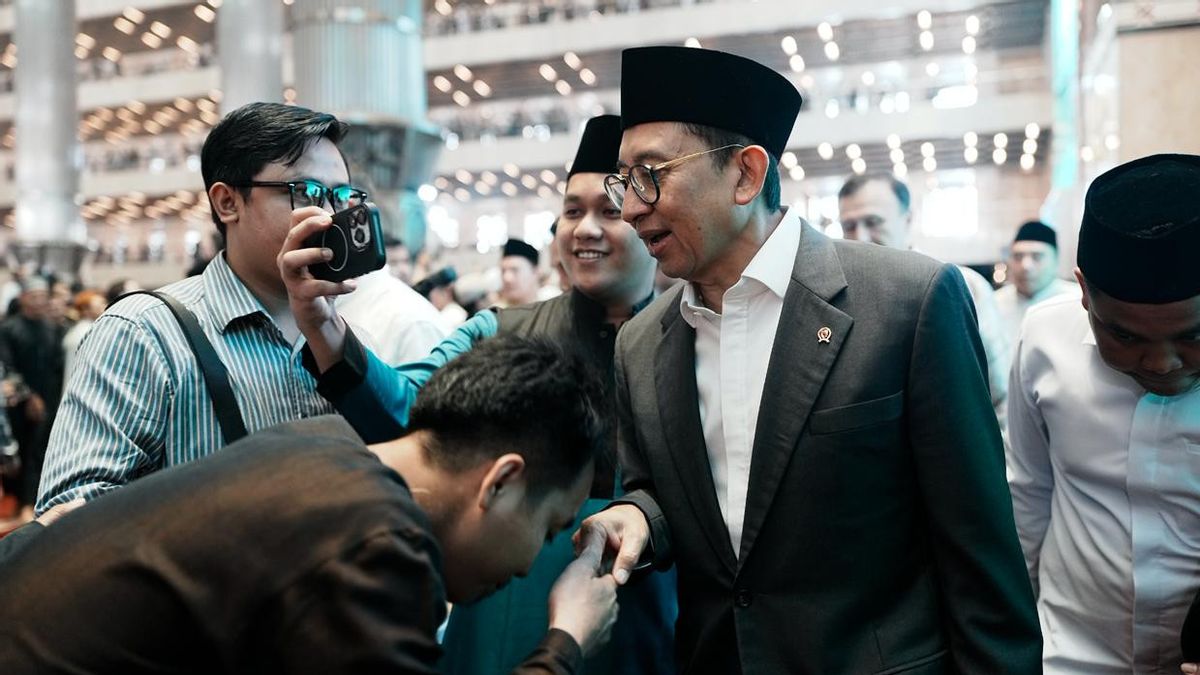 Eid al-Adha at Istiqlal, Fadli Zon invites to strengthen social solidarity