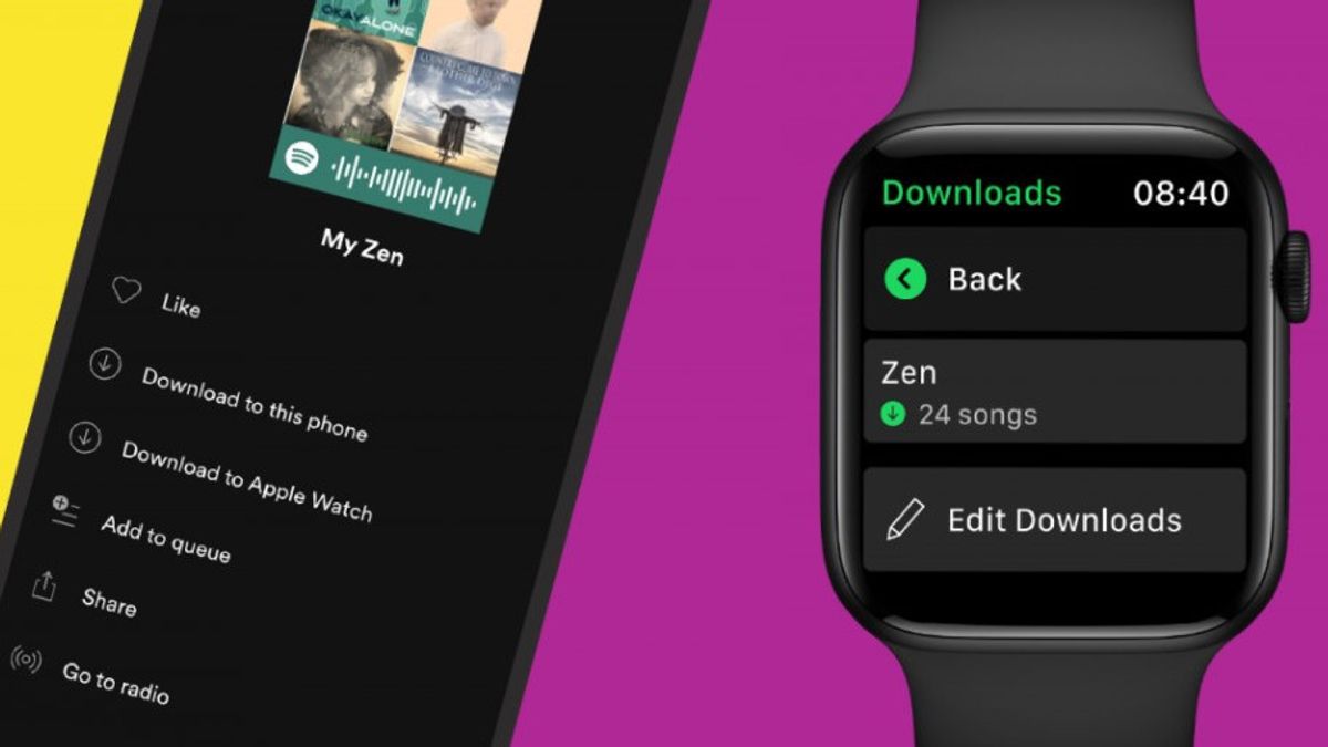 Spotify يضيف أخيرا ميزة تنزيل الموسيقى على Apple Watch 