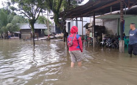 Banjir di Aceh Jaya Meluas, Sebanyak 452 Jiwa Terdampak