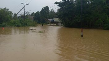The Tepuai And Embau Rivers In West Kalimantan Overflow, 900 Affected Residents