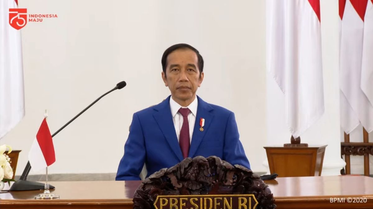 Jokowi A Bon Espoir Que L’Indonésie Deviendra Un Pays Développé En 2045