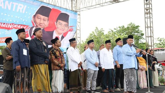 20 000 santri de 15 Ponpes dans l’est de Java soutiennent Prabowo-Giban