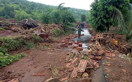 Hujan Lebat Sebabkan Banjir Bandang dan Tanah Longsor, 22 Orang Tewas di India Selatan