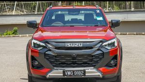 Isuzu는 GIIAS에서 인도네시아, Mejeng에서 D-Max Facelift를 선보일 계획입니까?