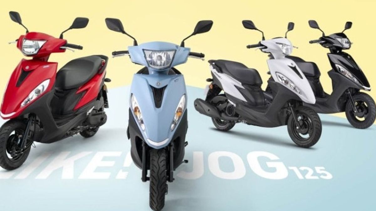 Yamaha Jog 125 étage au Japon, coûte 27 millions de roupies