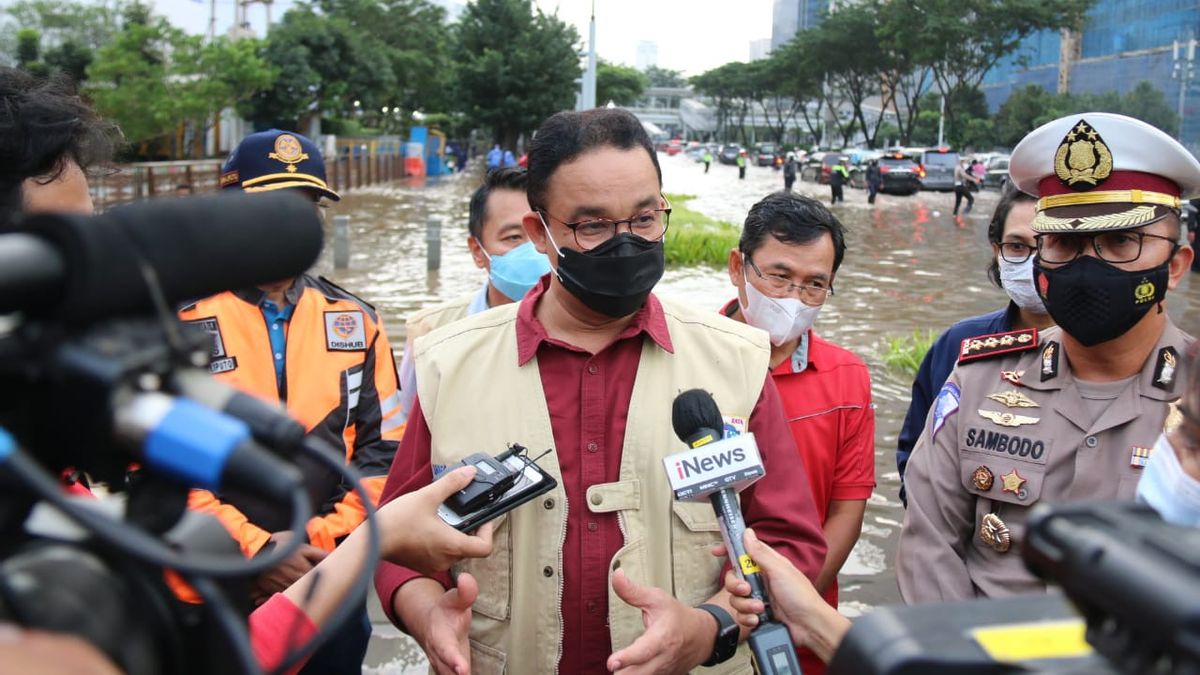 Mal! Anies Baswedan Ferdinand Hutahaean Critiqué Les Inondations De Jakarta: Devrait Attribuer Un Prix De Transport