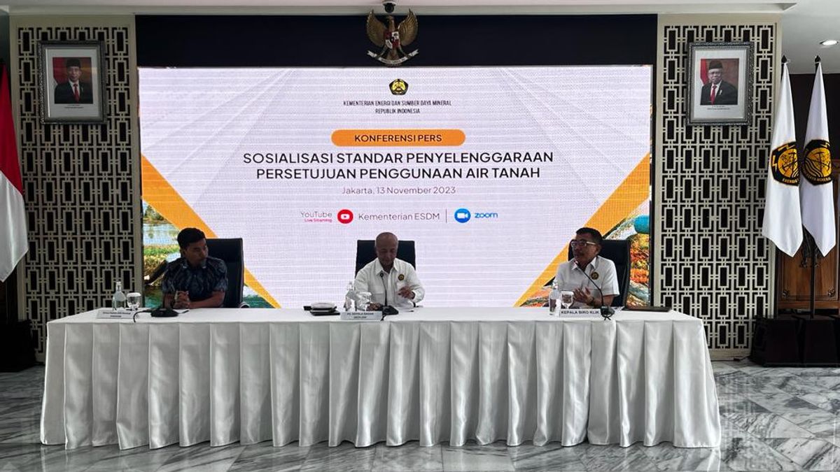 Keluarkan Aturan Air Tanah, Kementerian ESDM Soroti Penggunaan oleh Orang Kaya