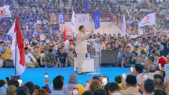 48e Jour de la campagne : Prabowo à Bandung, Gibran à Jakarta