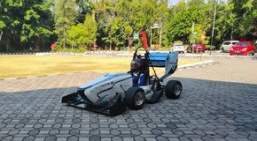 Mobil Formula Rakitan Mahasiswa UNS siap berkompetisi di Italia