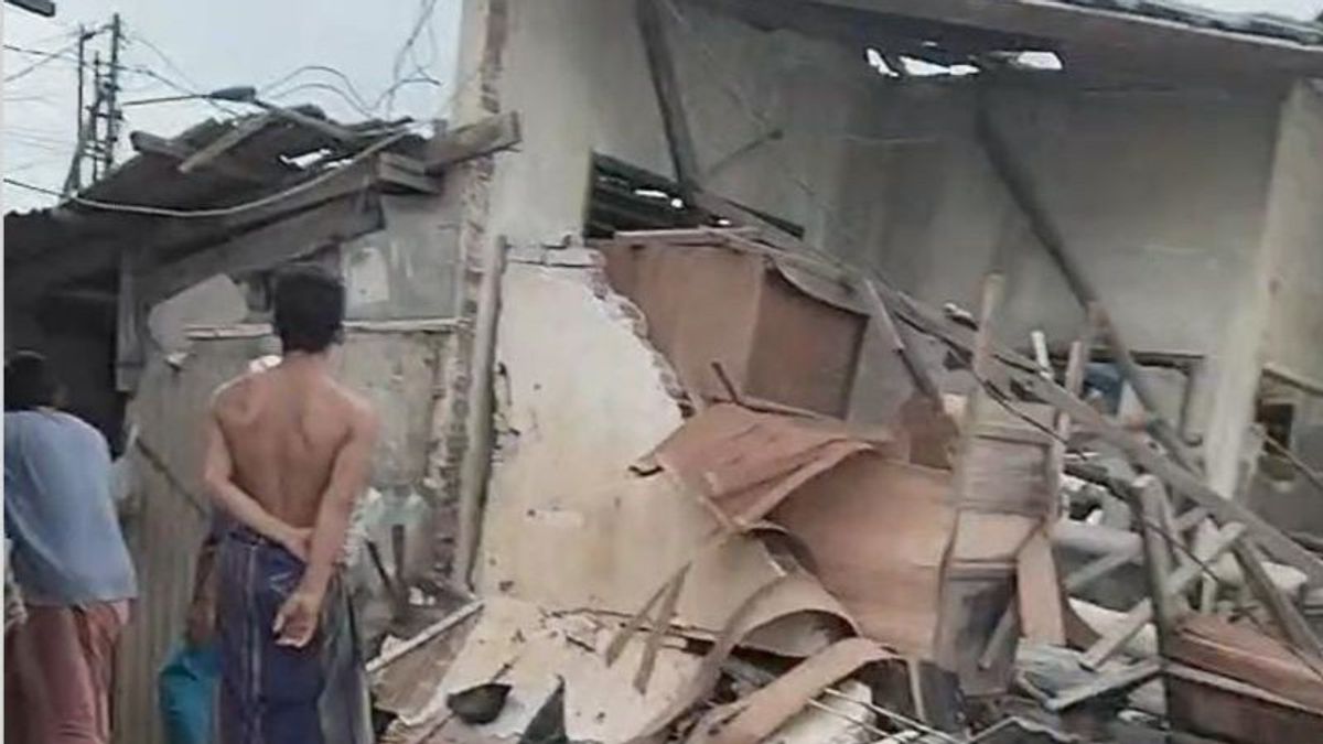 BPBD:Mapak Indah Mataram的数十所房屋因磨损而受损