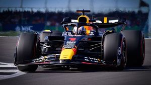 Penalti 5 Grid Tak Hentikan Verstappen Menangi GP Belgia