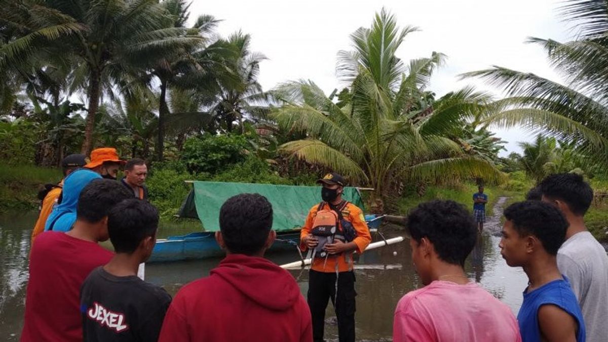 À La Recherche D’obus Nord Halmahera Résidents Attaqués Par Des Crocodiles, Basarnas Down The River