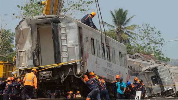 Argo Semeru Train Drops In Wates, This Is KNKT's Recommendation To The Ministry Of Transportation And KAI