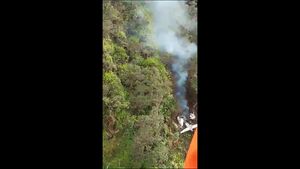 Pesawat SAM Air yang Hilang di Papua Pegunungan Ditemukan, Kodisinya Hancur dengan Asap Mengepul