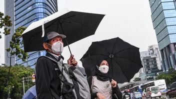 Le temps du 5 novembre, Jakarta pleuera légèrement jusqu’à mardi après-midi.