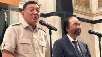 NasDem Temui Menhan Sjafrie, Surya Paloh Akui Seperti Dapat Vitamin  