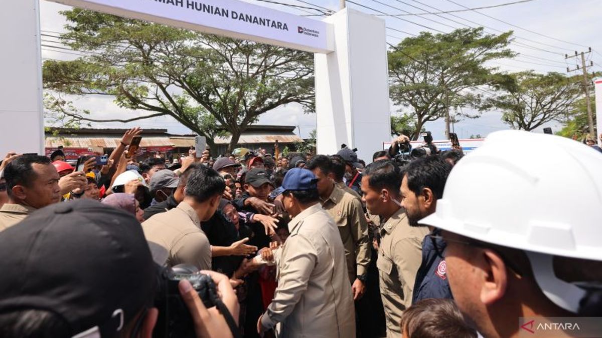 Prabowo Puji Kerja Cepat Danantara Bangun 600 Hunian dalam 8 Hari