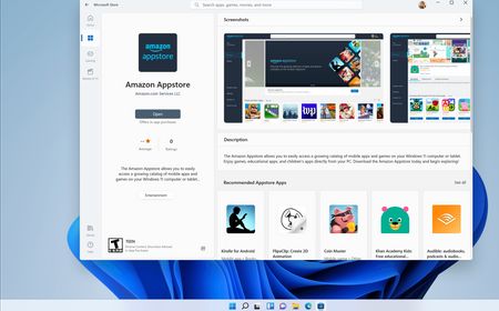 Microsoft Mengakhiri Dukungan Aplikasi Android di Windows 11, Termasuk Amazon