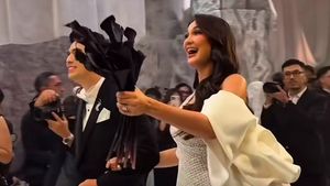 Viral Buket Hitam Luna Maya saat Resepsi Pernikahan di Jakarta, Jenis Bunga Apa?