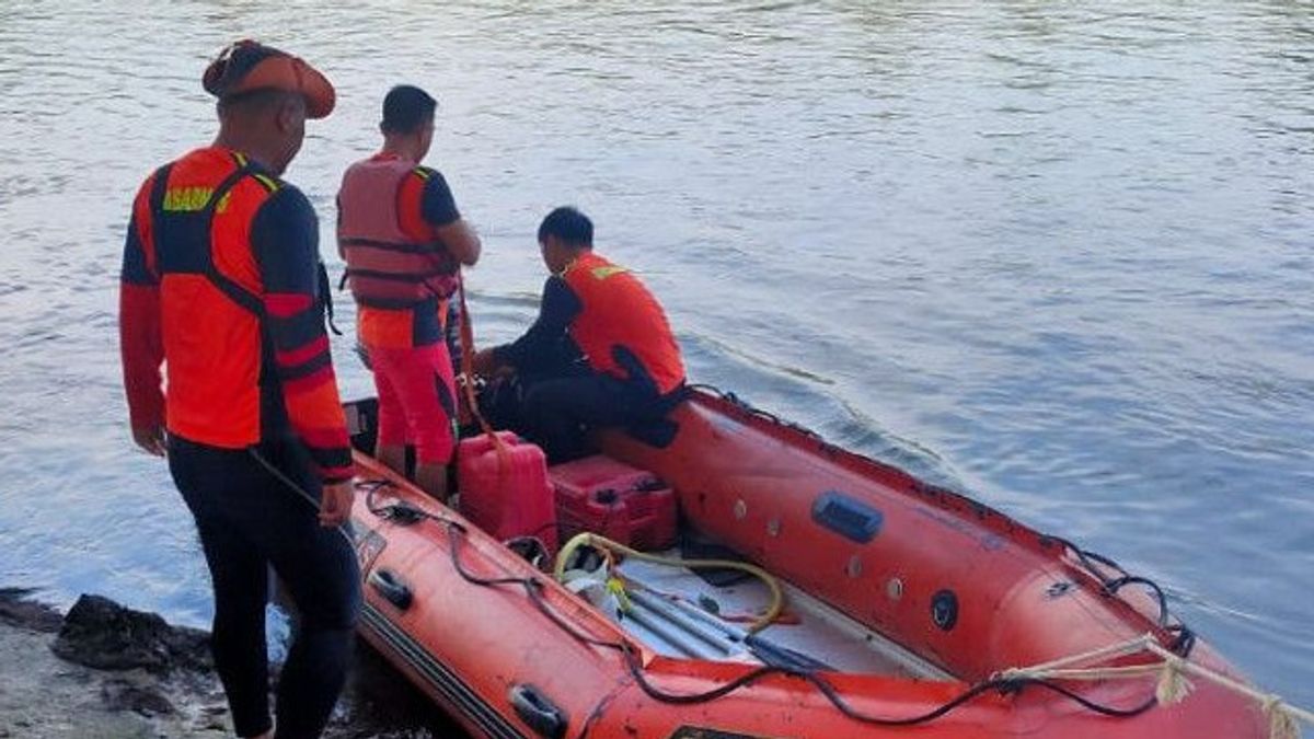  Operasi Gabungan Mencari Cari Warga yang Hilang Diduga Diseret Buaya Saat Ambil Wudhu