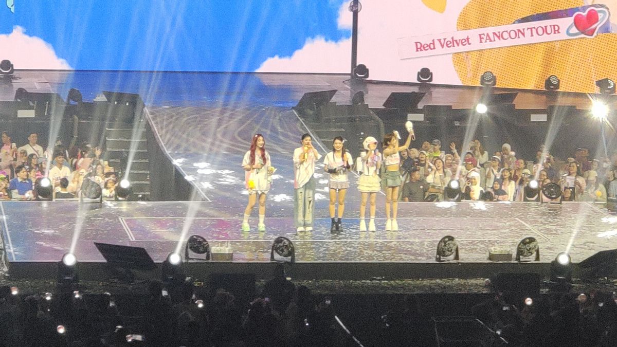 Red Velvet Berikan Konseling untuk Penggemar di Fancon Jakarta