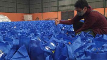 Les Préposés Au Stationnement Et Les Commerçants à Pontianak Peuvent Sourire, Obtenir De L’aide De Riz De 5 Kg   
