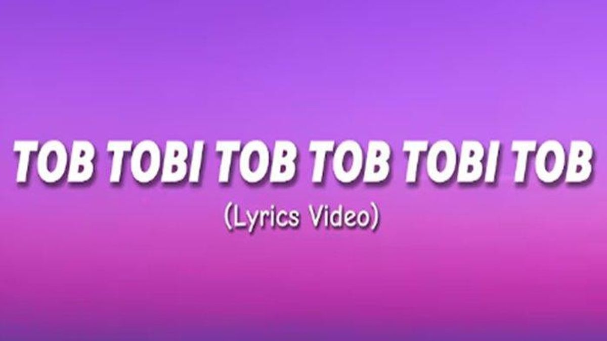 Viral Tob Tobi Tob Tob Tobi Tob Song Which Turns Out To Come From Classic Arabic Syair