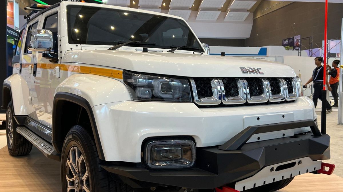 BAIC Presents BJ40 Plus Mining Edition, Medan Mining Offroad Car At JIEXPO Kemayoran