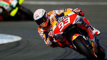 Limite De Carrosserie D’essai Sur Une Honda RC213V-S En Catalogne, Marquez Donne Un Signal De « retour »