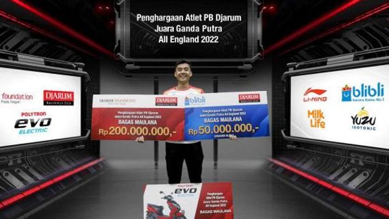 <i>Wow!</i> Juara All England, Bagas Maulana Diguyur Bonus Rp278 Juta