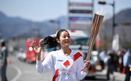 Lonjakan COVID-19 Lampaui Angka 600 untuk Pertama Kalinya, Estafet Obor Olimpiade di Osaka Dibatalkan