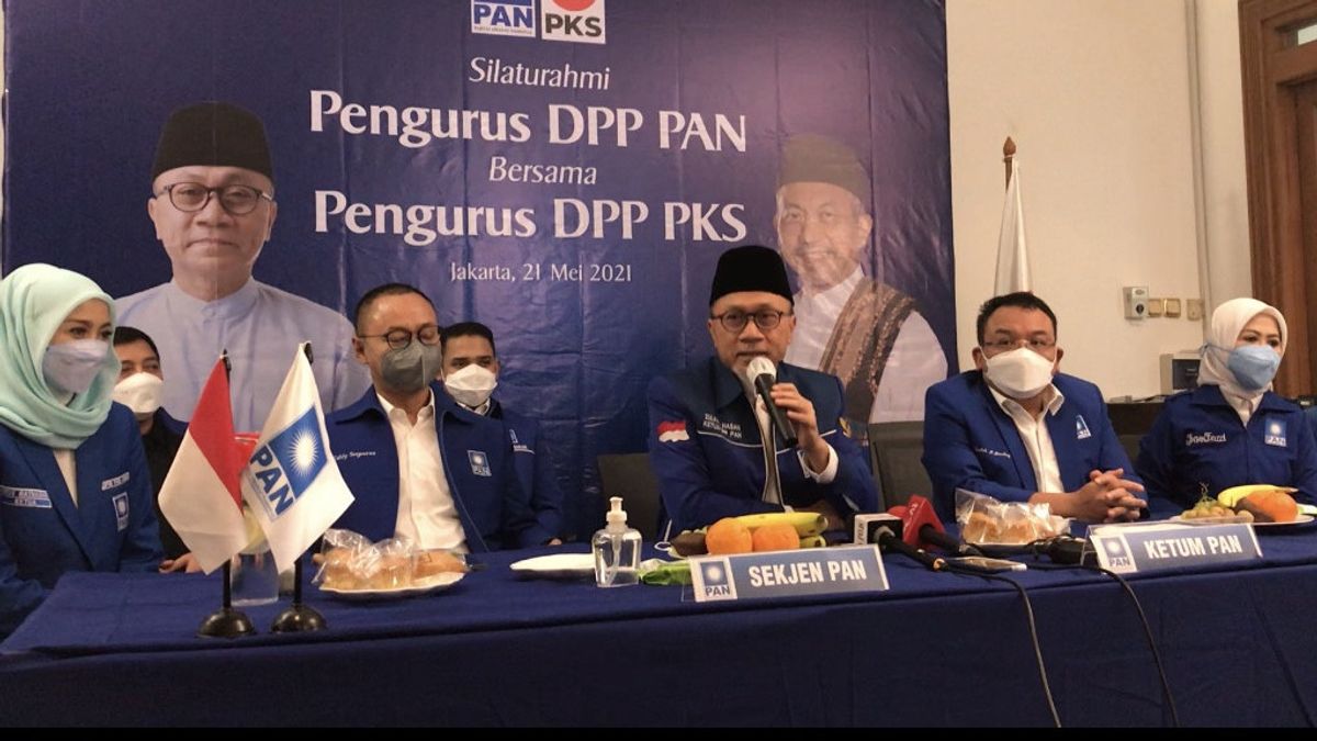 PAN-PKS Discusses Democratic Reform, Singgung Singgung Parpol 'If Invited Okay Too'