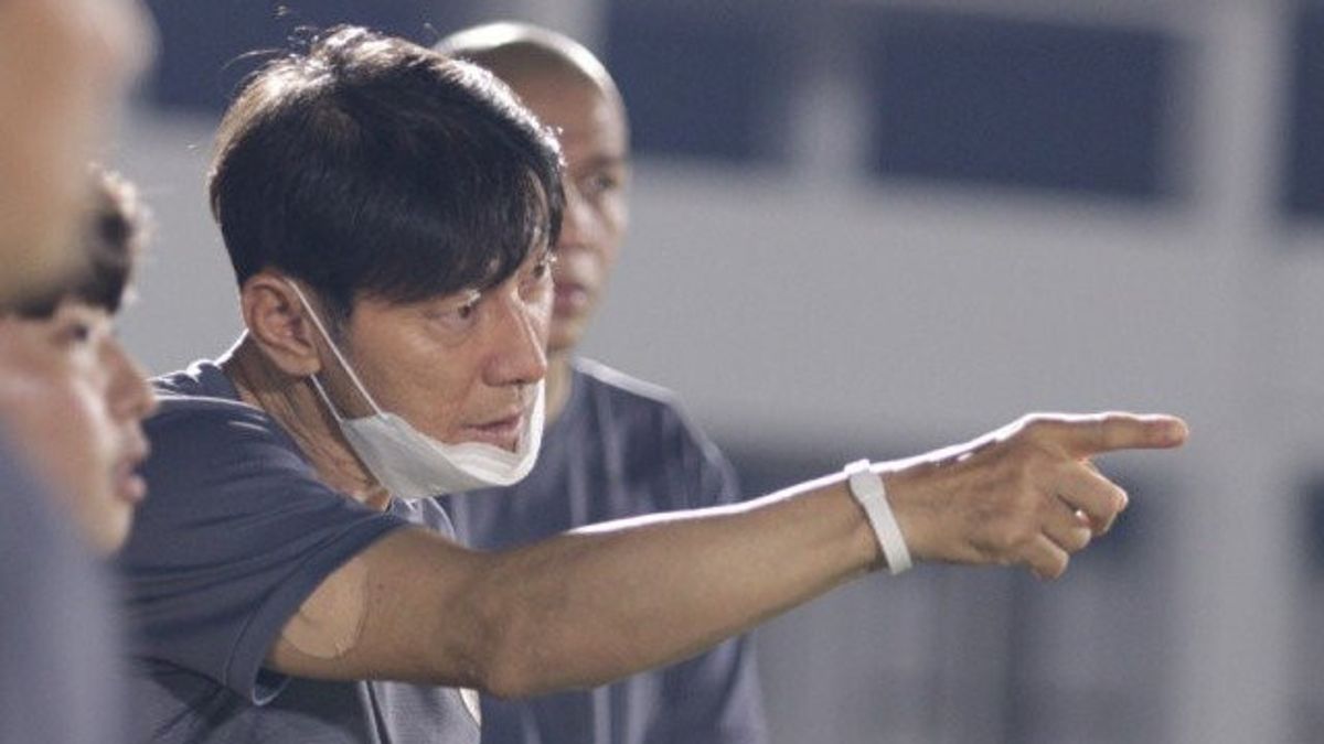 Shin Tae-yong Targetkan Tiga Kemenangan di Kualifikasi Piala Dunia