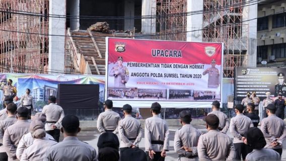  8 Polisi di Sumsel Dipecat karena Kasus Penggelapan dan Narkoba