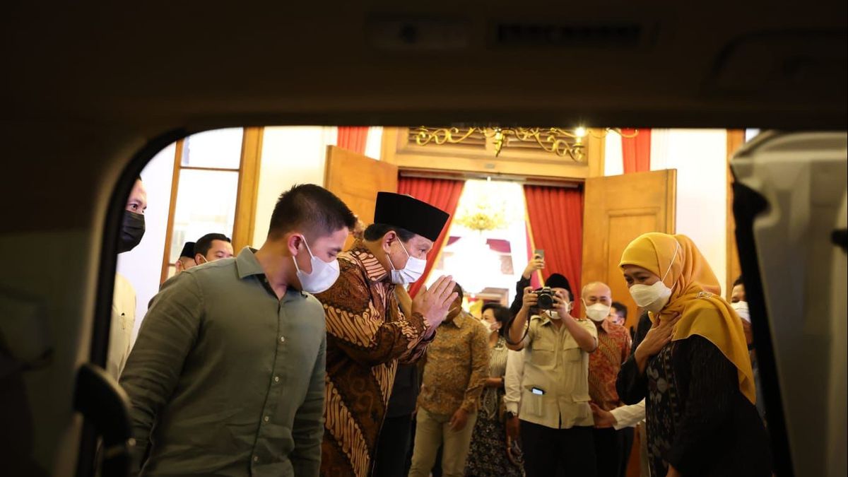 Gathering To East Java, Prabowo Is Considered To Be Close To Khofifah For The 2024 Presidential Election