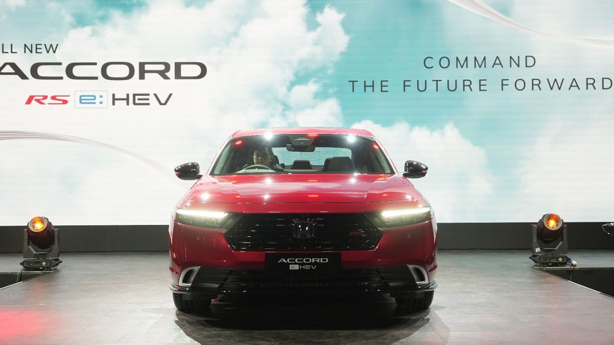Not Yet Entering Indonesia, All New Honda Accord RS E: HEV Can Be Ordered For 2024
