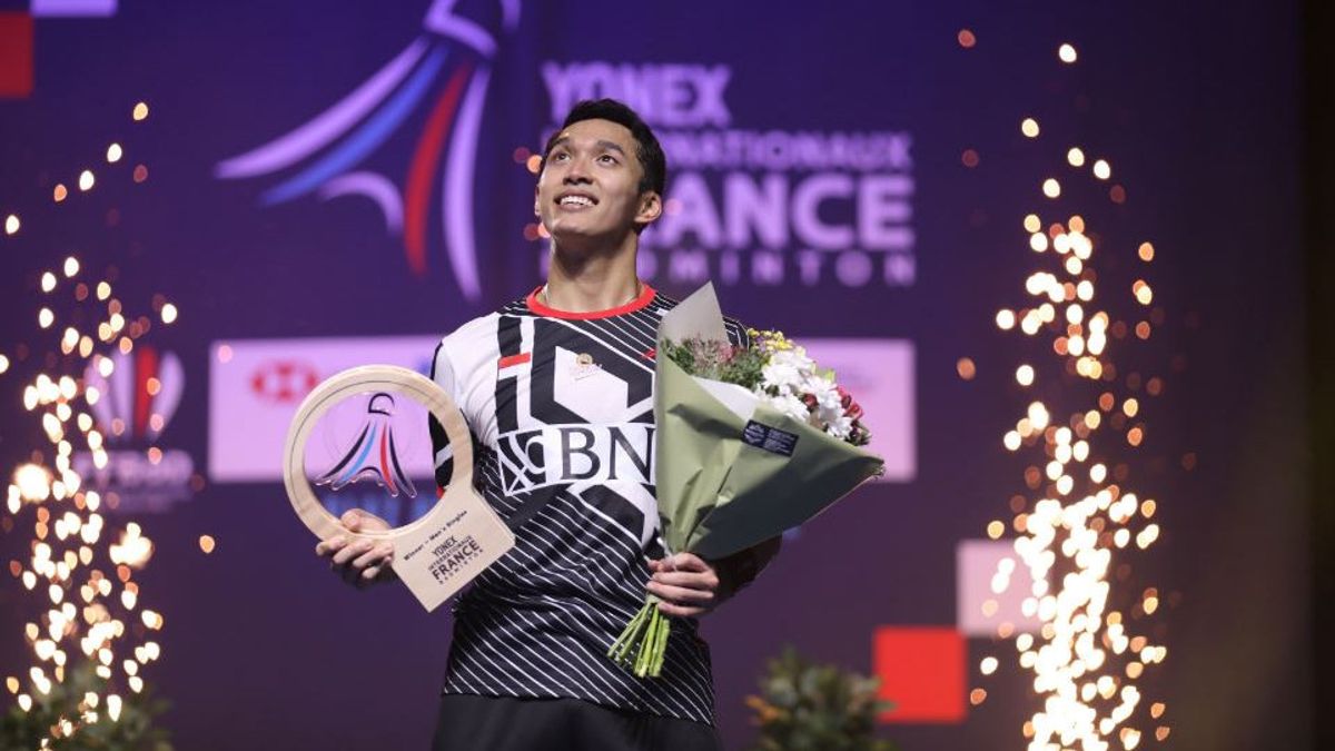 Jonatan Christie Increasingly Thirsty for Titles After Winning the 2023 French Open