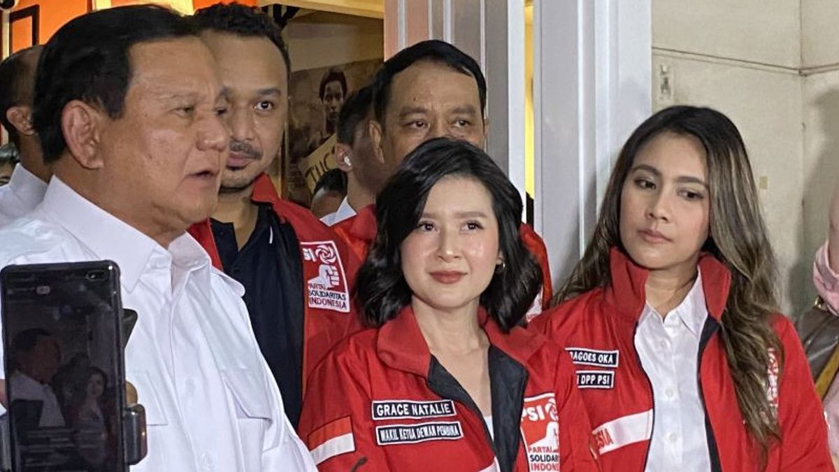 After Receiving Prabowo's Visit, Grace Natalie PSI: Our Kompas In Support Is Pak Jokowi