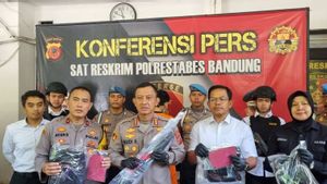 Robbers Using Golok Wins The Head And Hands Of Ojol Passengers In Bandung Stones Arrested, 1 More Fugitive