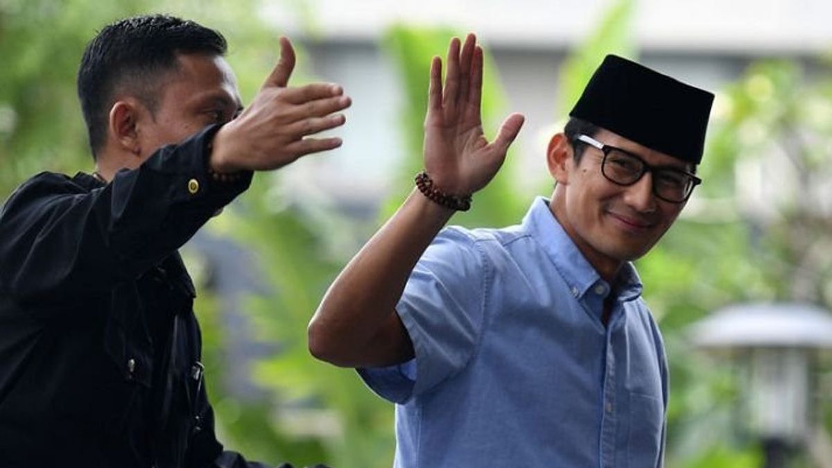 Sandiaga Uno Express Ready To Go Presidential Election 2024